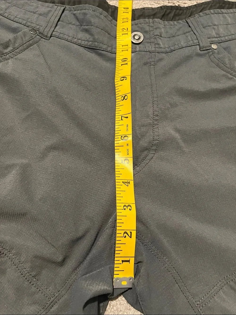 Kuhl gray pockets